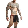 MOB Eroticwear Jupe homme Sm Roman Skirt Noire-Rouge